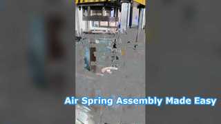 Làm thế nào tấm lò xo không khí được tích hợp? đến tham quan xưởng Vkntech