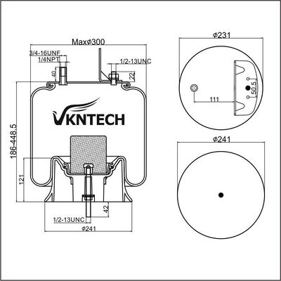 LÒ XO KHÍ Firestone W01-358-9472 1T15V-8 THAY THẾ BỞI VKNTECH 1K9472